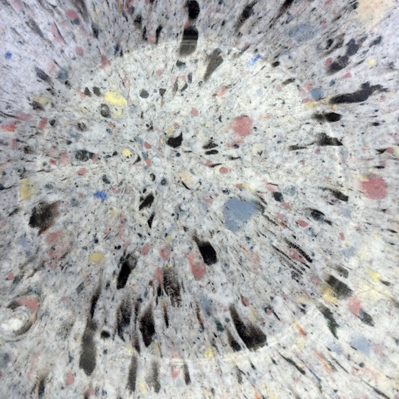 Vintage Brookstone Melamine 
Confetti Splatter Mixing Bowl - Picture 6 of 8